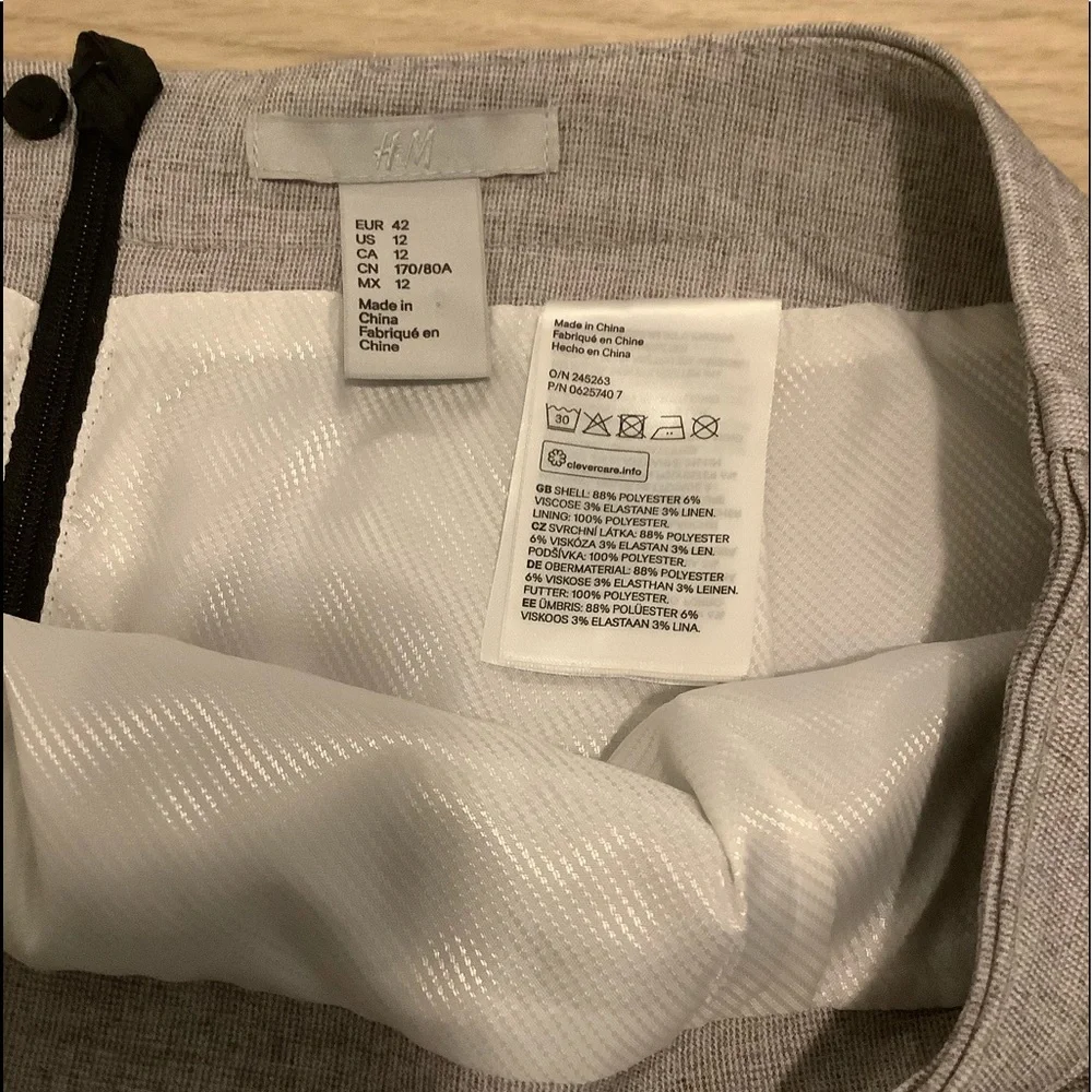 H&M patterned skirt size 12❤️❤️❤️❤️